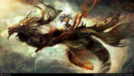 Dragón Abstracto, Jean-Sebastien Rossbach