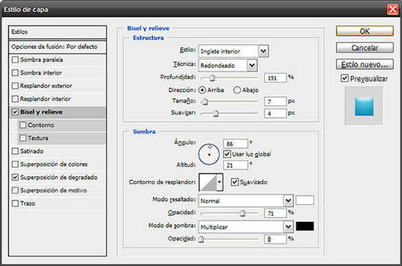 Tutorial: Iconos Web 2.0 en Photoshop