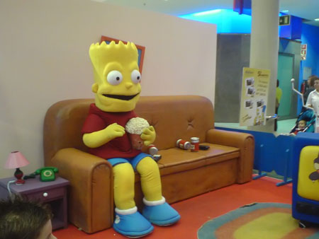 Bart Simpson en persona