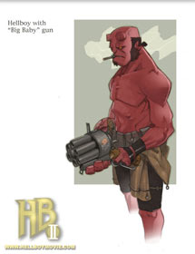 {hellb} Hellboy Concept