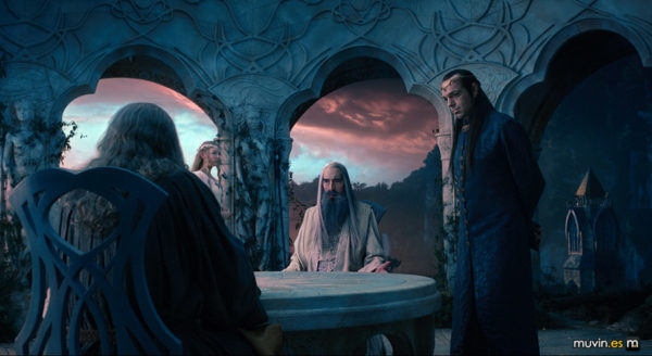 Galadriel, Saruman y Elrond