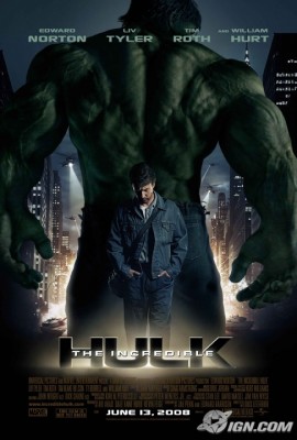 Cartel o poster de El Increíble Hulk