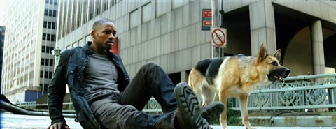 Soy Leyenda, con Will Smith