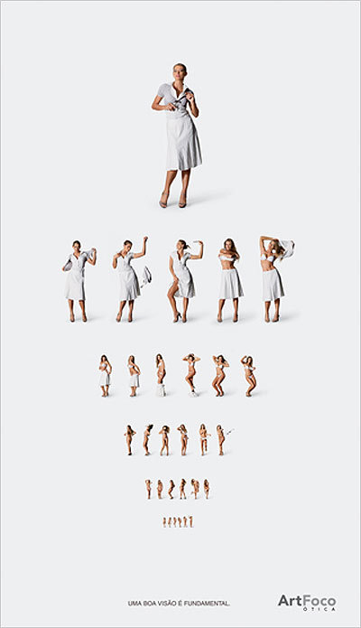 ¿Puede ver a la mujer desnuda?